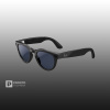 Ray-Ban Headliner (Gen 2) Глянцевый Чёрный с Прозрачно-Сапфировыми Линзами